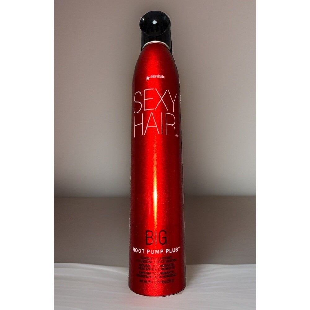 Sexy Hair Big Root Pump Plus Humidity Resistant Volumizing Spray Mousse - 10 Oz